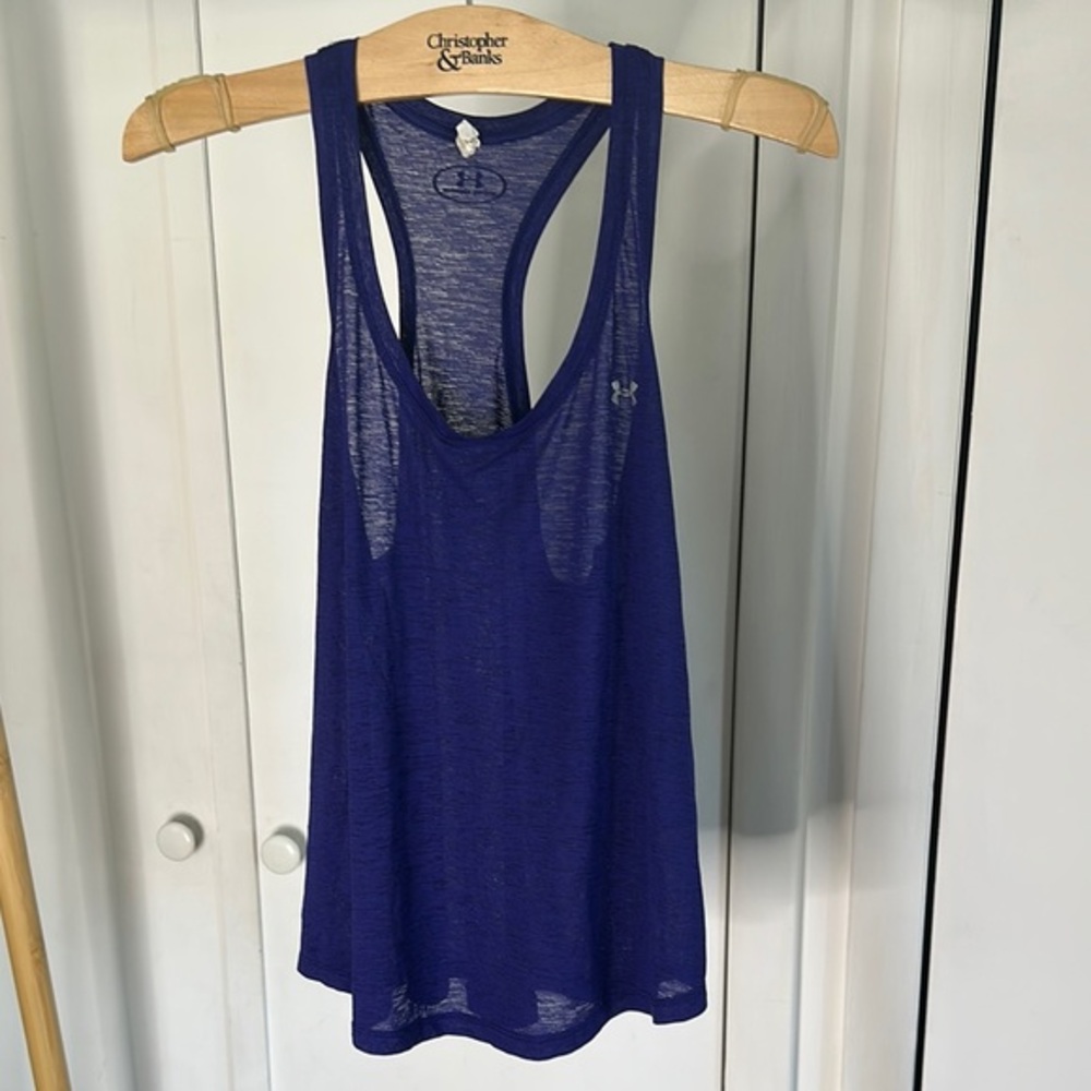 Under Armour Women's purple‎  Tank Top size small